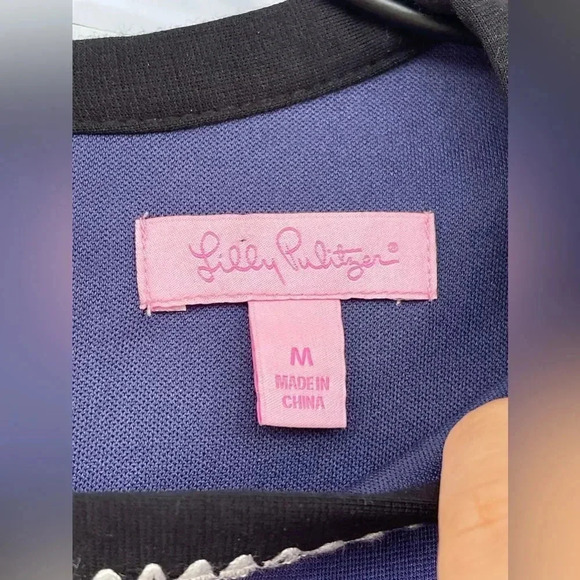 Lilly Pulitzer Fannie Stitch Sheath Dress medium - Picture 8 of 13